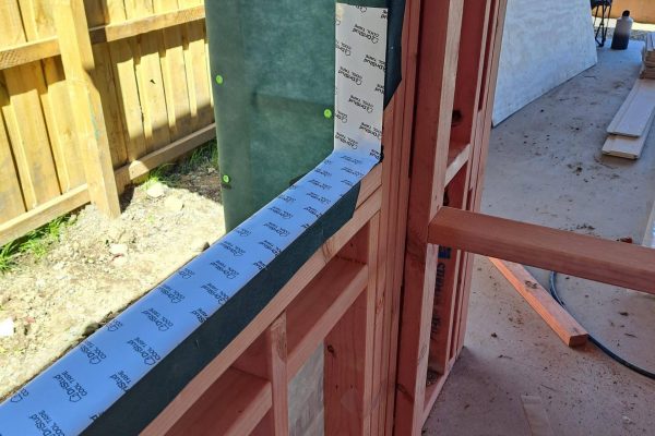 Cool Window Flashing Tape installed with DriStud Repel