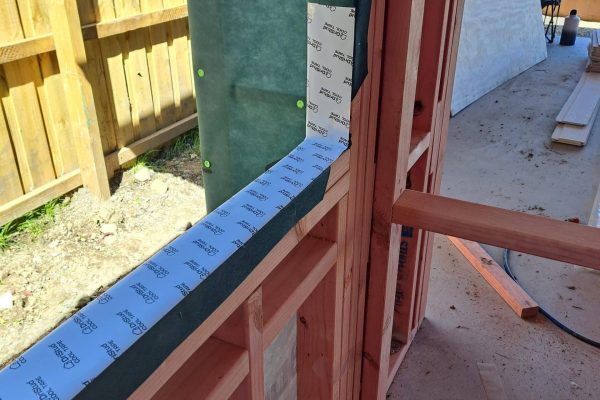 Cool Window Flashing Tape installed with DriStud Repel