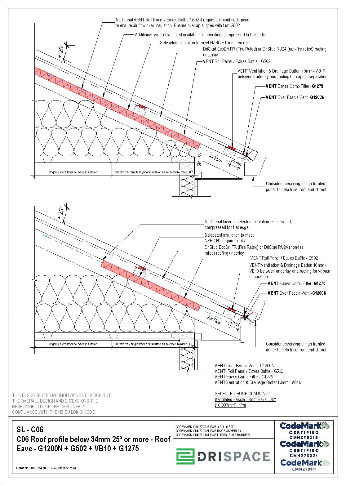 Steel Longrun - 25º or more - DWG